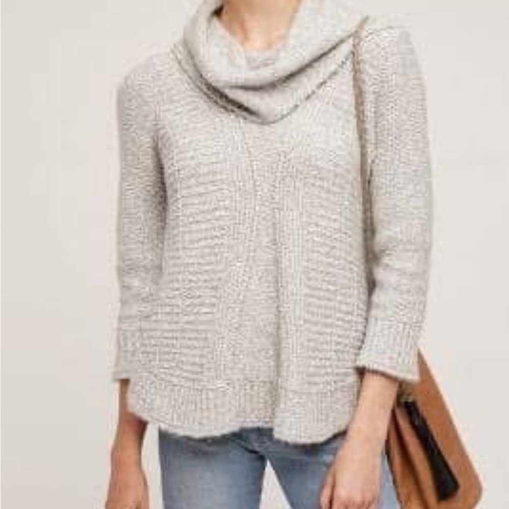 Angel of the north sweater Algarve cowl neck pullover medium